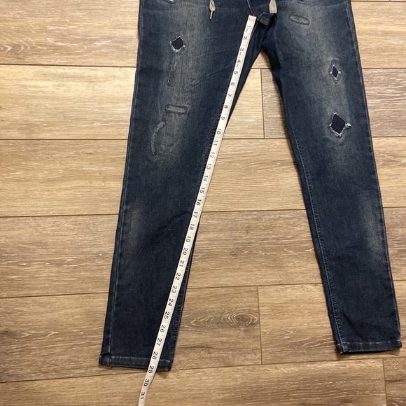 BIG TRAIN OSAKA JEANS JAPANESE STRETCH DENIM DRAWSTRING WAIST BLUE WAIST 29” - Picture 4 of 13